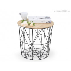 Стол Halmar Mariffa натуральный / черный