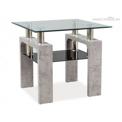 Стол журнальный Signal Lisa D серый