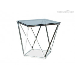 Стол журнальный Signal Silver B хром