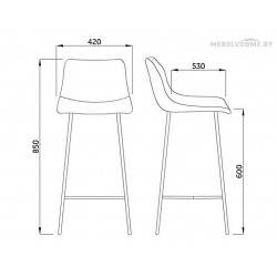 Стул Sedia Mexico eco черный