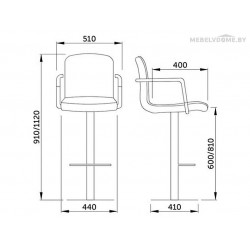 Стул Sedia Oregon eco белый