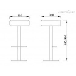 Стул Sedia Pina крем