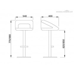 Стул Sedia Rosa белый