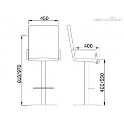 Стул Sedia Rosio eco белый