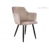 Стул Sedia Brit velvet бежевый / черный