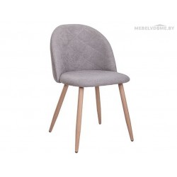 Стул Sedia Honnor светло-серый / дуб