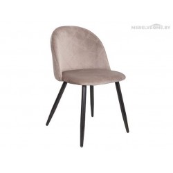 Стул Sedia Honnor velvet бежевый / черный