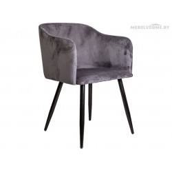 Стул Sedia Orly velvet серый