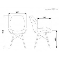 Стул Sedia Rio бежевый