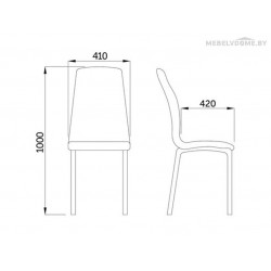 Стул Sedia Saturn капучино