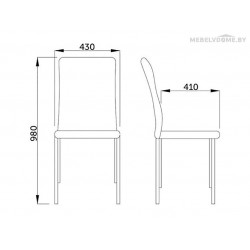 Стул Sedia Sky eco серый
