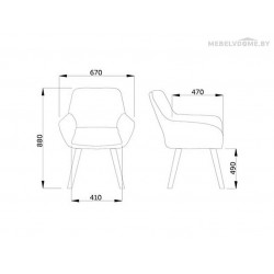 Стул Sedia Soft синий