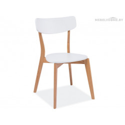 Стул Signal Mosso белый / дуб