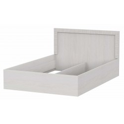 Кровать SV-мебель (МС Гамма 20 Серия 4) двойная (универсальная 140x200, Ясень анкор светлый / Сандал светлый