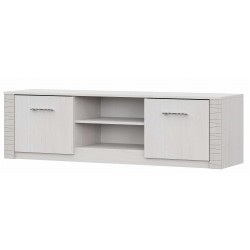 Тумба SV-мебель (МС Гамма 20 Серия 4) для телевидеоаппаратуры 1600, Ясень анкор светлый / Сандал светлый